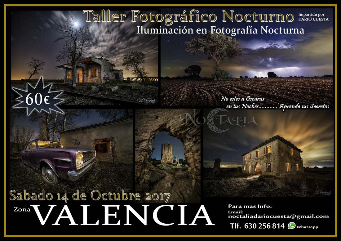 Cartel Noctalia 14 Octubre 2017 Valencia